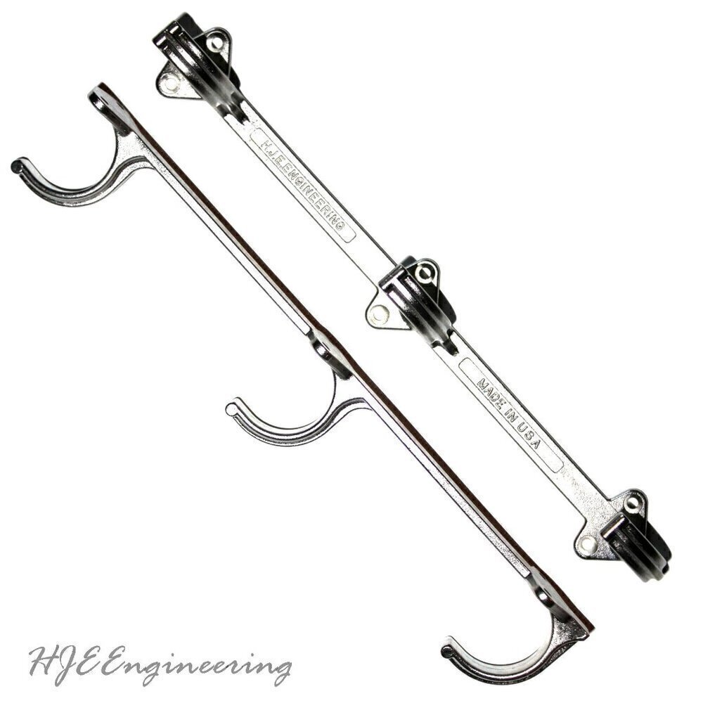 Stainless Steel Commercial Grade Swimming Pool Pole Brush Hangers Hooks USA Made